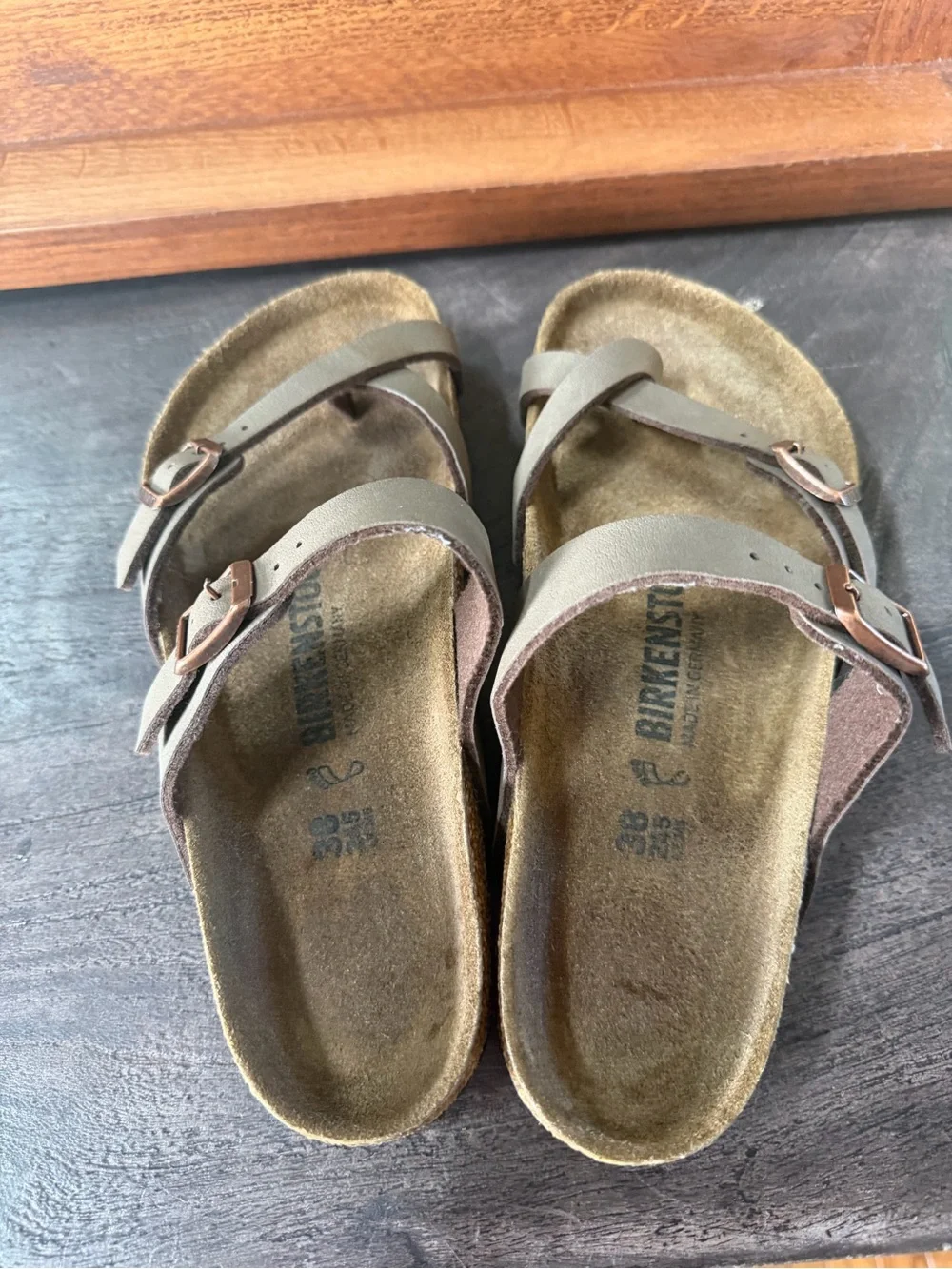 Birkenstock sandals in size 38 - Picture 1 of 7
